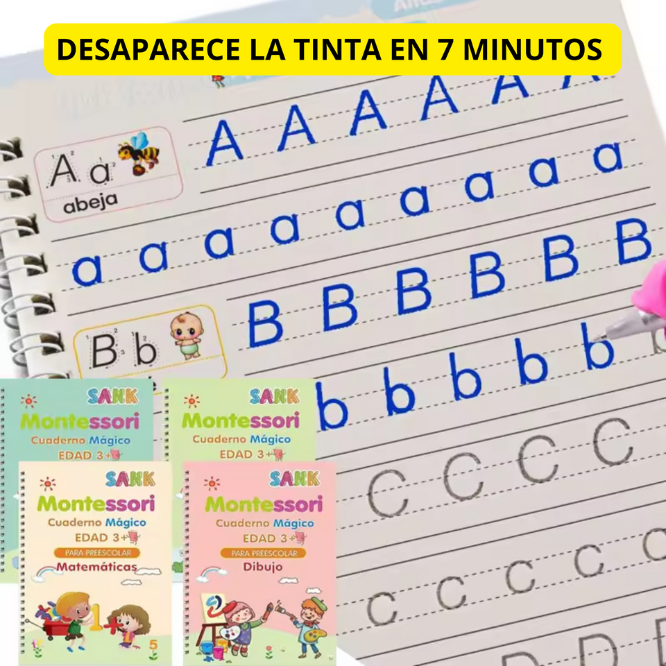 LIBRO MAGICO PACK + TABLET MAGIC MONTESSORI